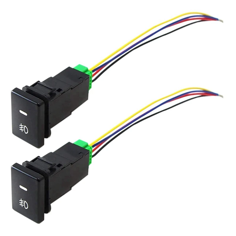 2 шт. задние фонари для противотуманных фар 4 полюса 12 В