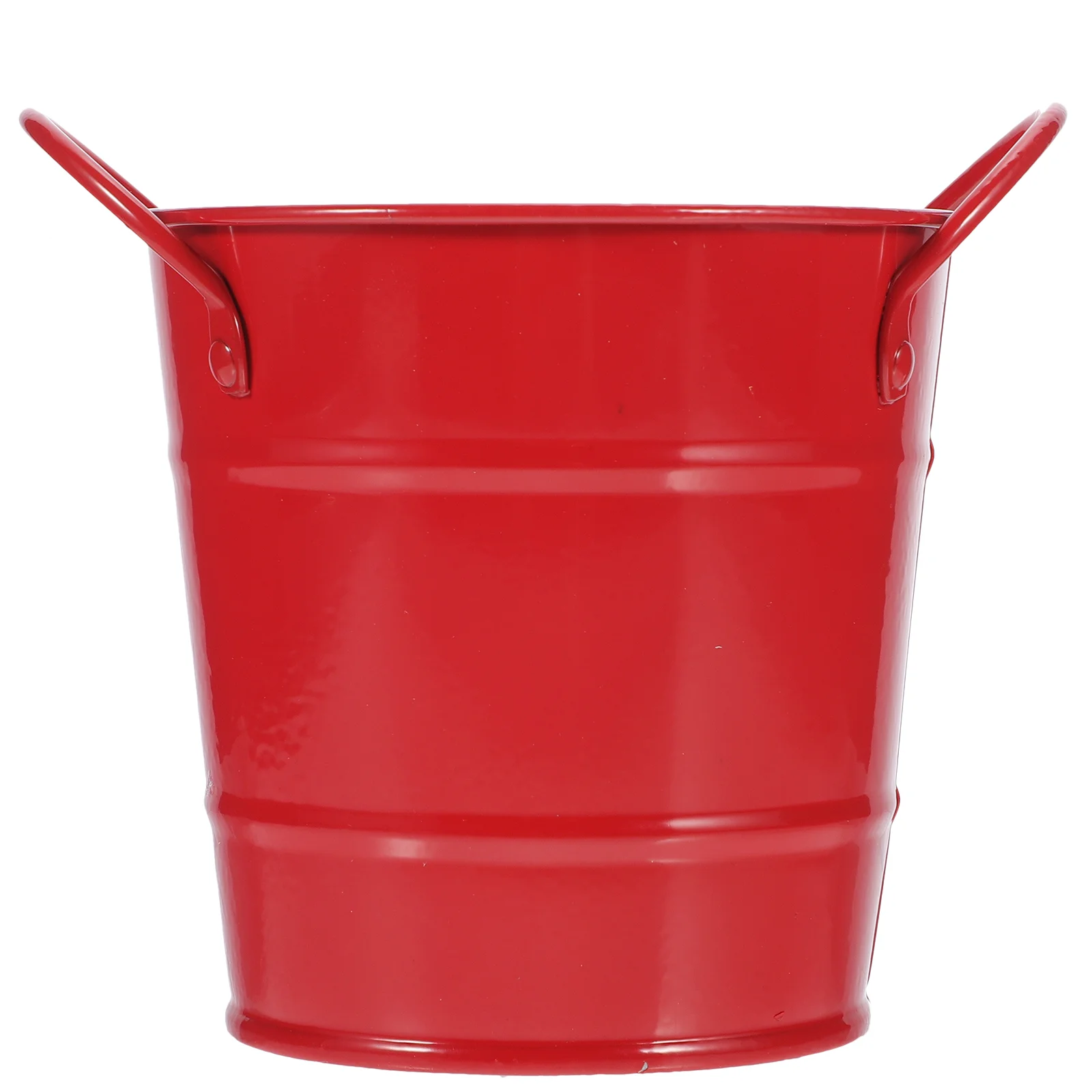 

Stationery Pen Holder Desk Organizer Vintage Vase Iron Pot Office Container
