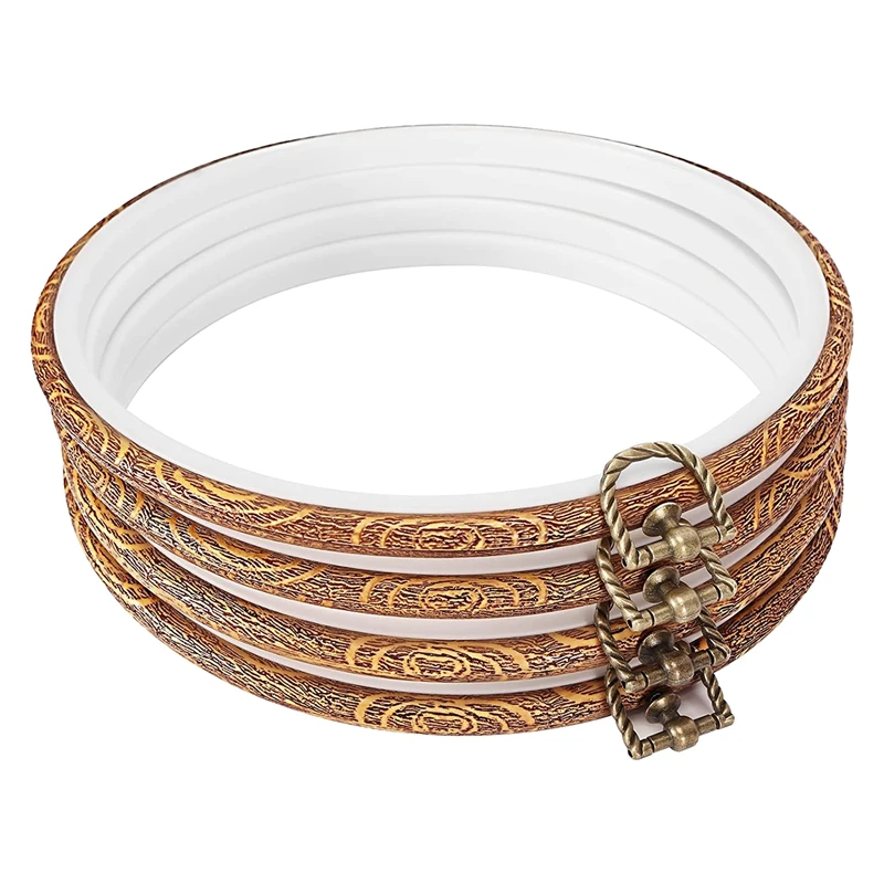 Hoops Plastic Antique Embroidery Frame Bulk Circle Embroider