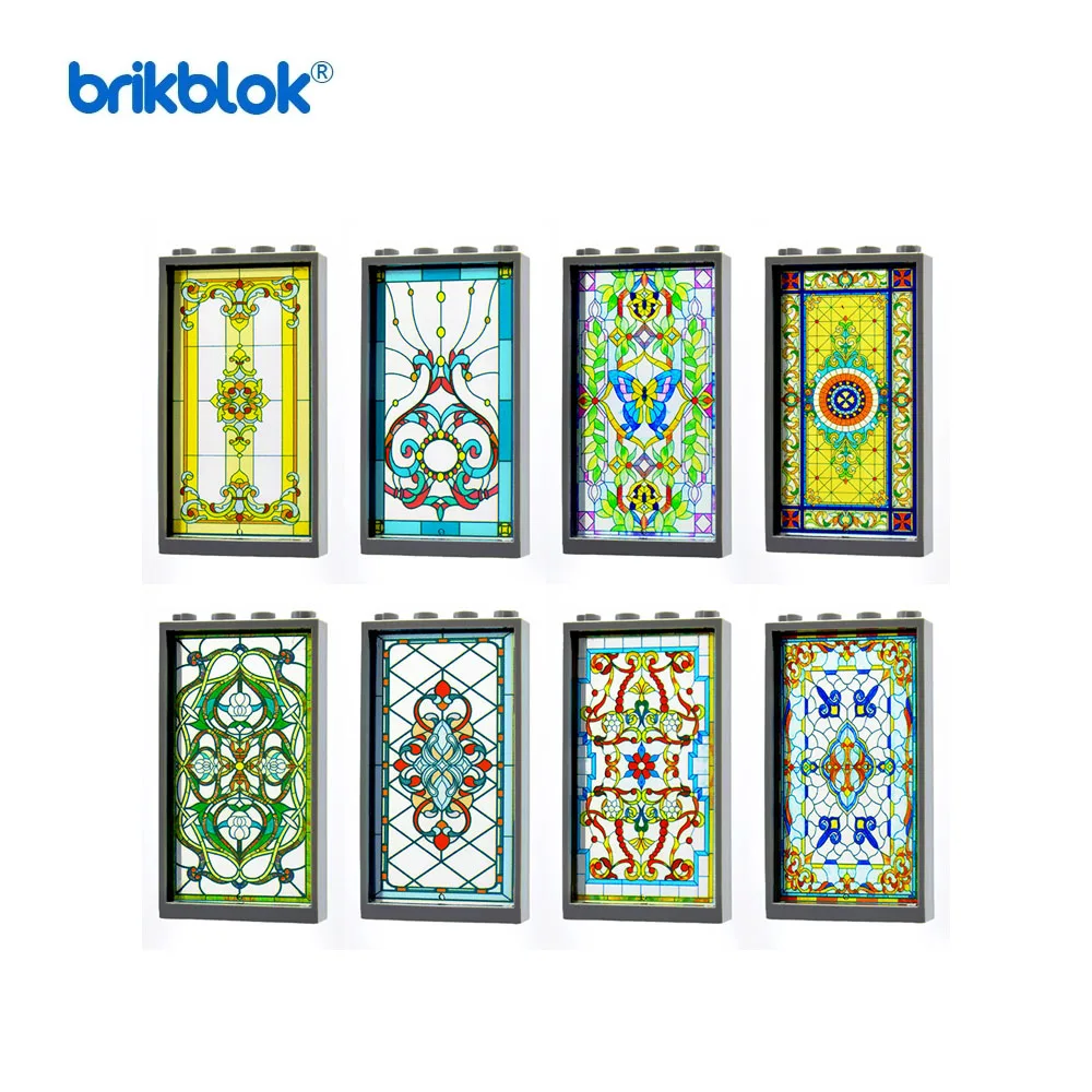 Конструктор MOC «окно и стекло», 1x4x6