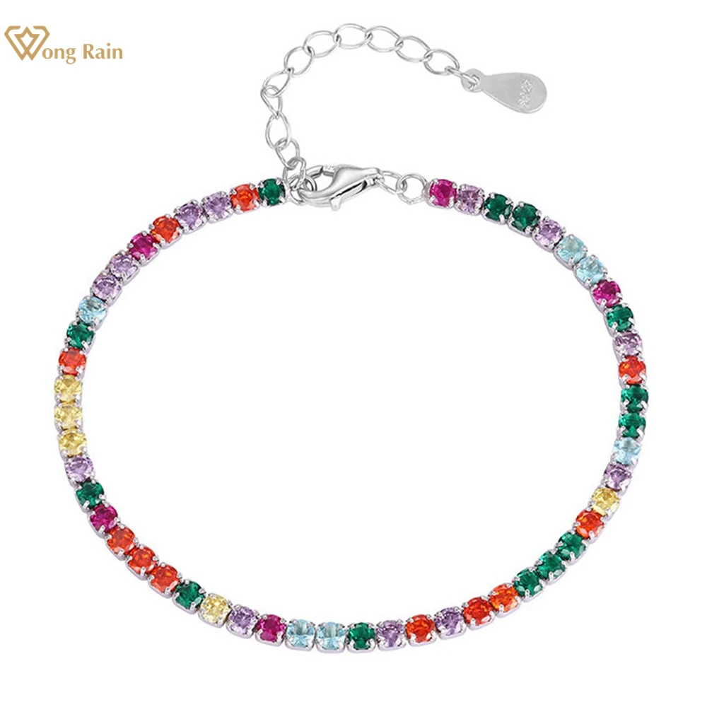 Женская цепь из серебра 925 пробы с сапфиром 2 5 мм