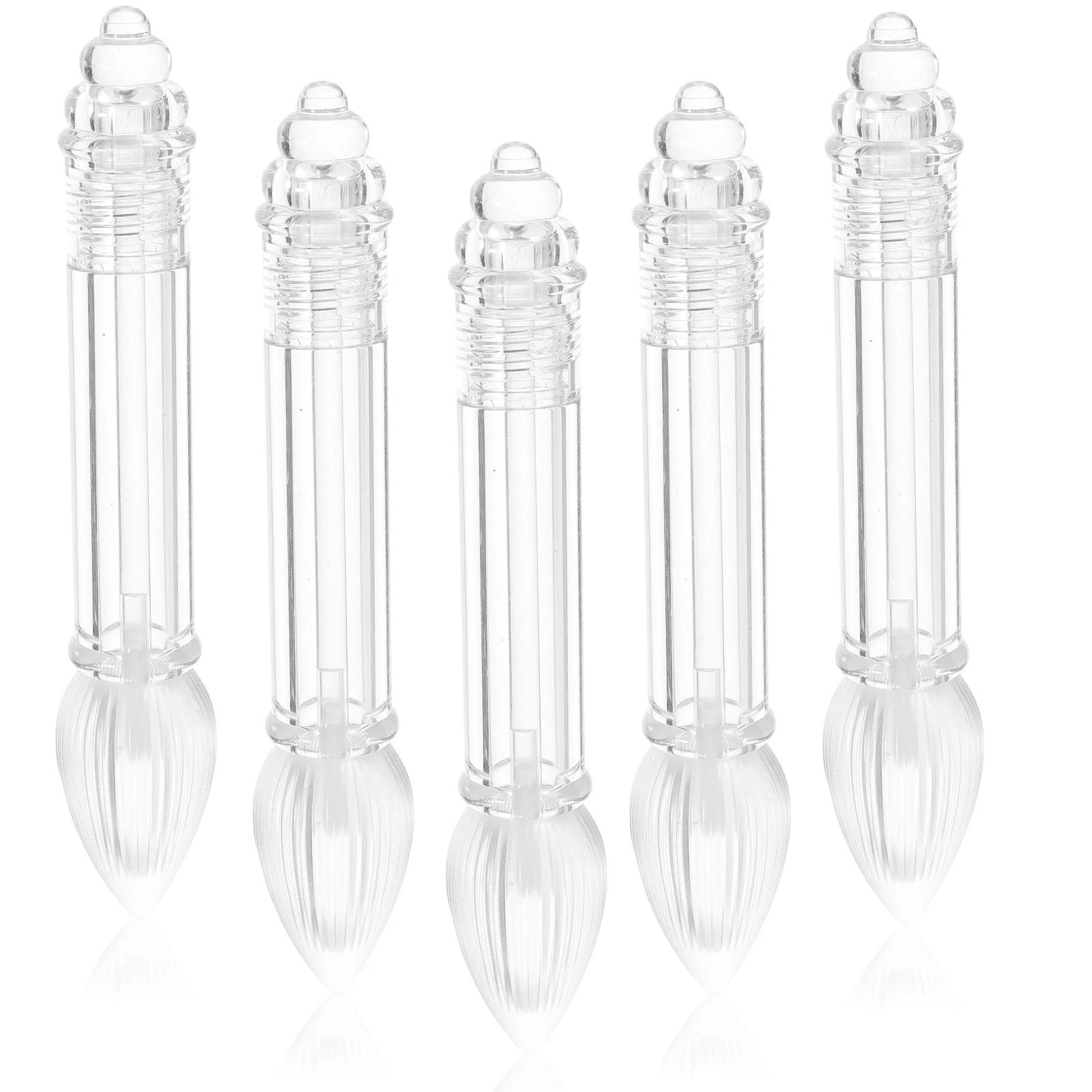 

6 Pcs Lip Gloss Holder Empty Lipstick Tubes DIY Container Making Balm Containers
