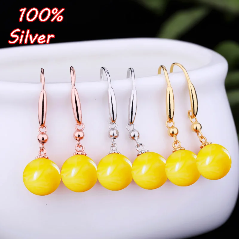 

Серебряные серьги S925, пустые опорные инкрустированные искусственными элементами 8 мм-15 мм, серьги-бусины, пустые опорные серебряные подносы