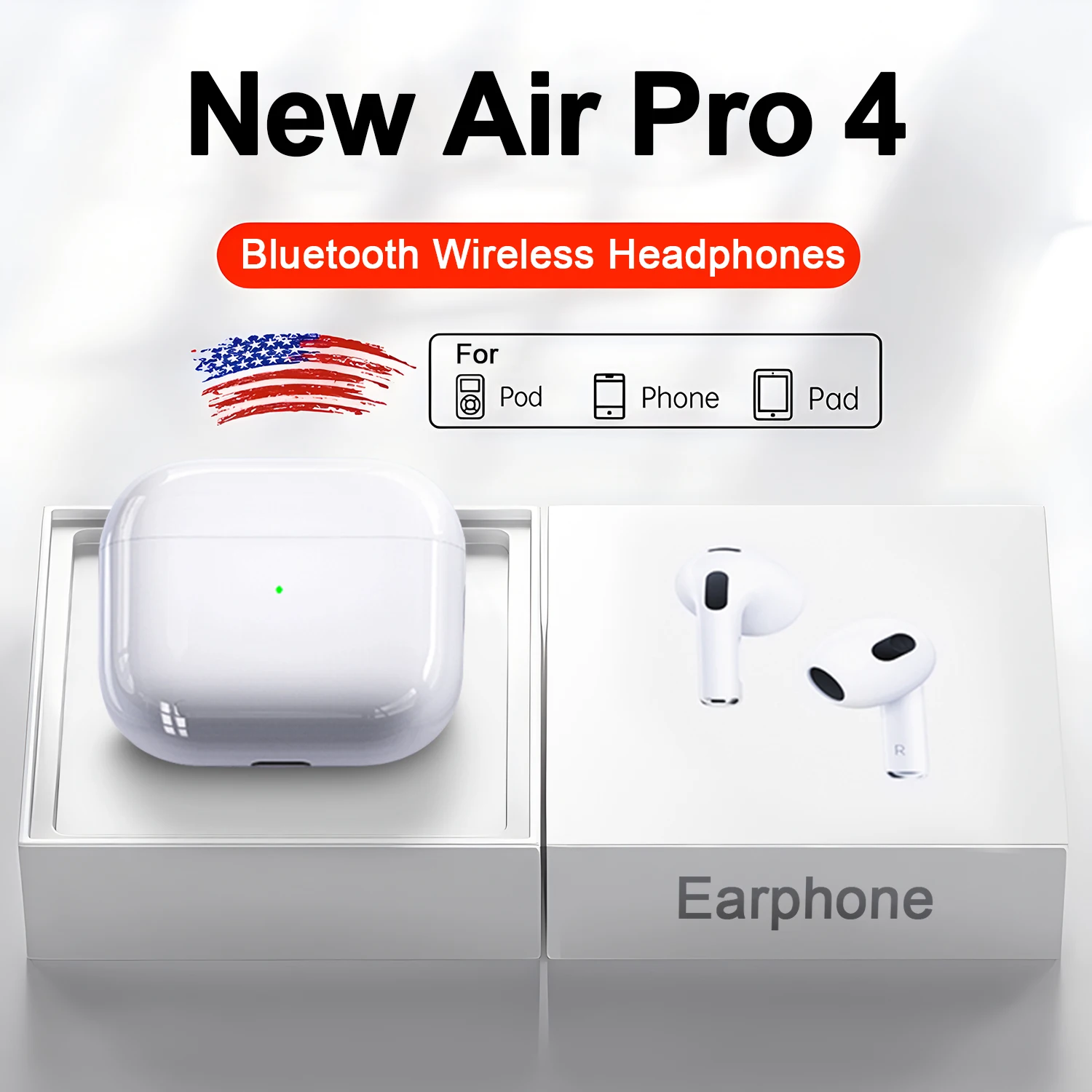 Беспроводные наушники Air Pro4 TWS