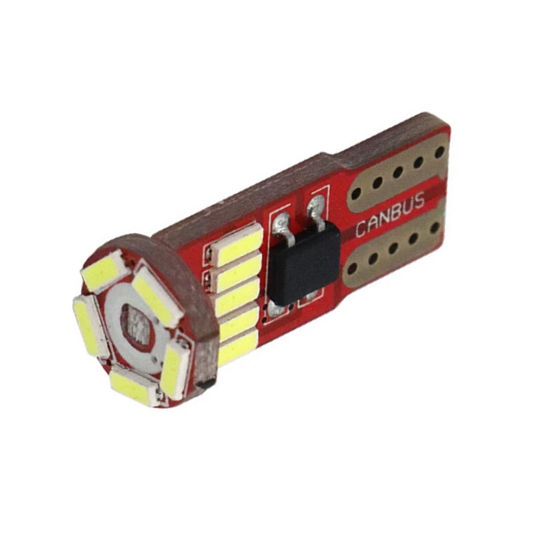 W5W LED T10 Canbus Лампа 12 В 4014 15SMD 6000 К Высокая яркость Габаритные огни салона автомобиля