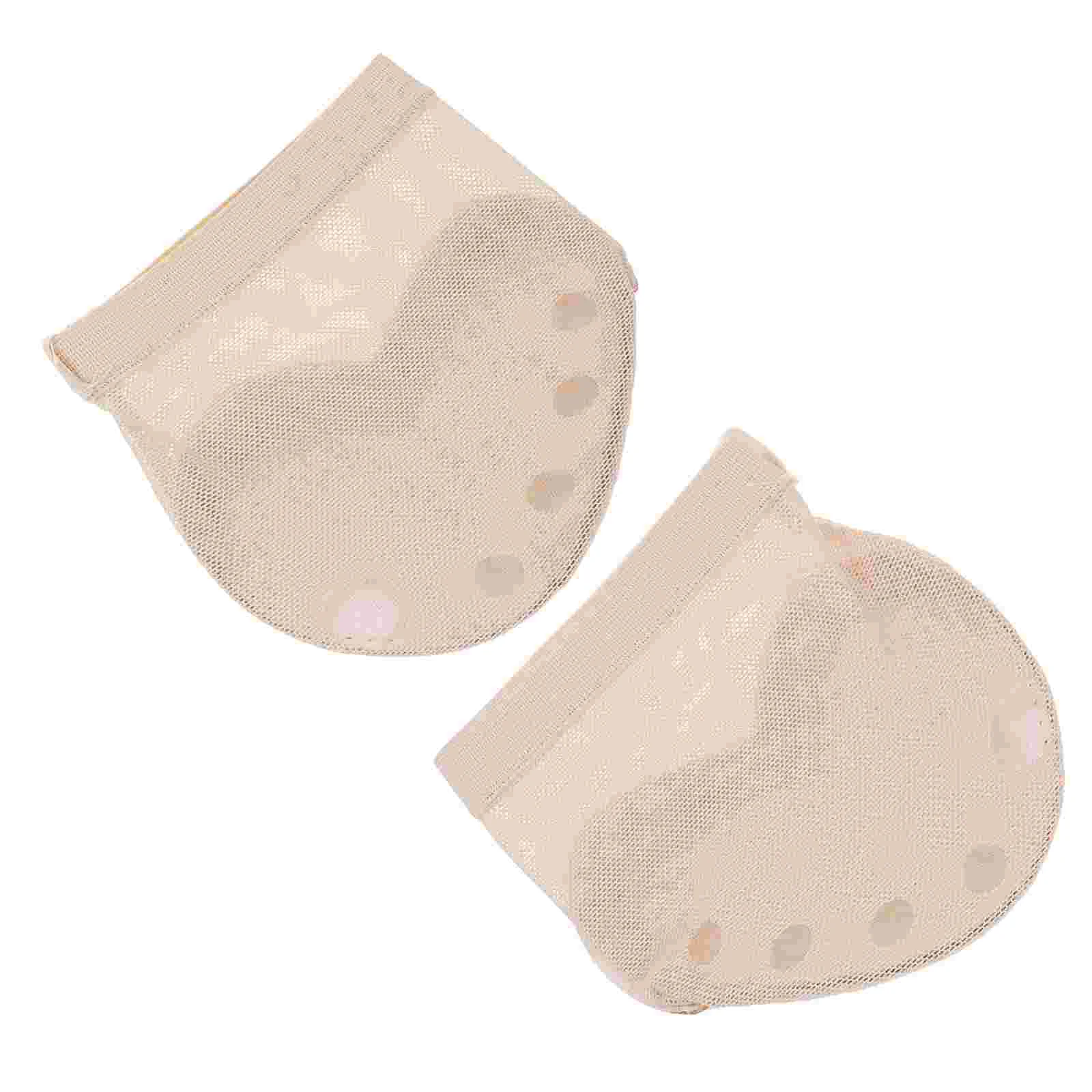 1 пара балетных подушек для передней части стопы эластичная полуподошва с 5