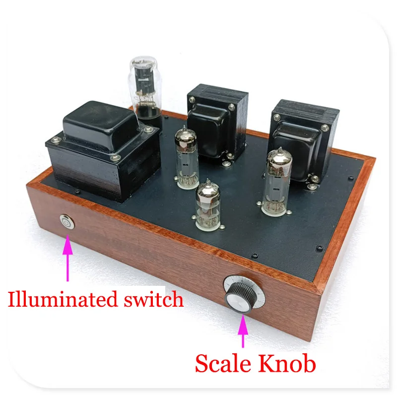 Lyele аудио 6n1 + 6p14 вакуумный трубчатый усилитель Diy Kit Hifi мощности класс A твердый