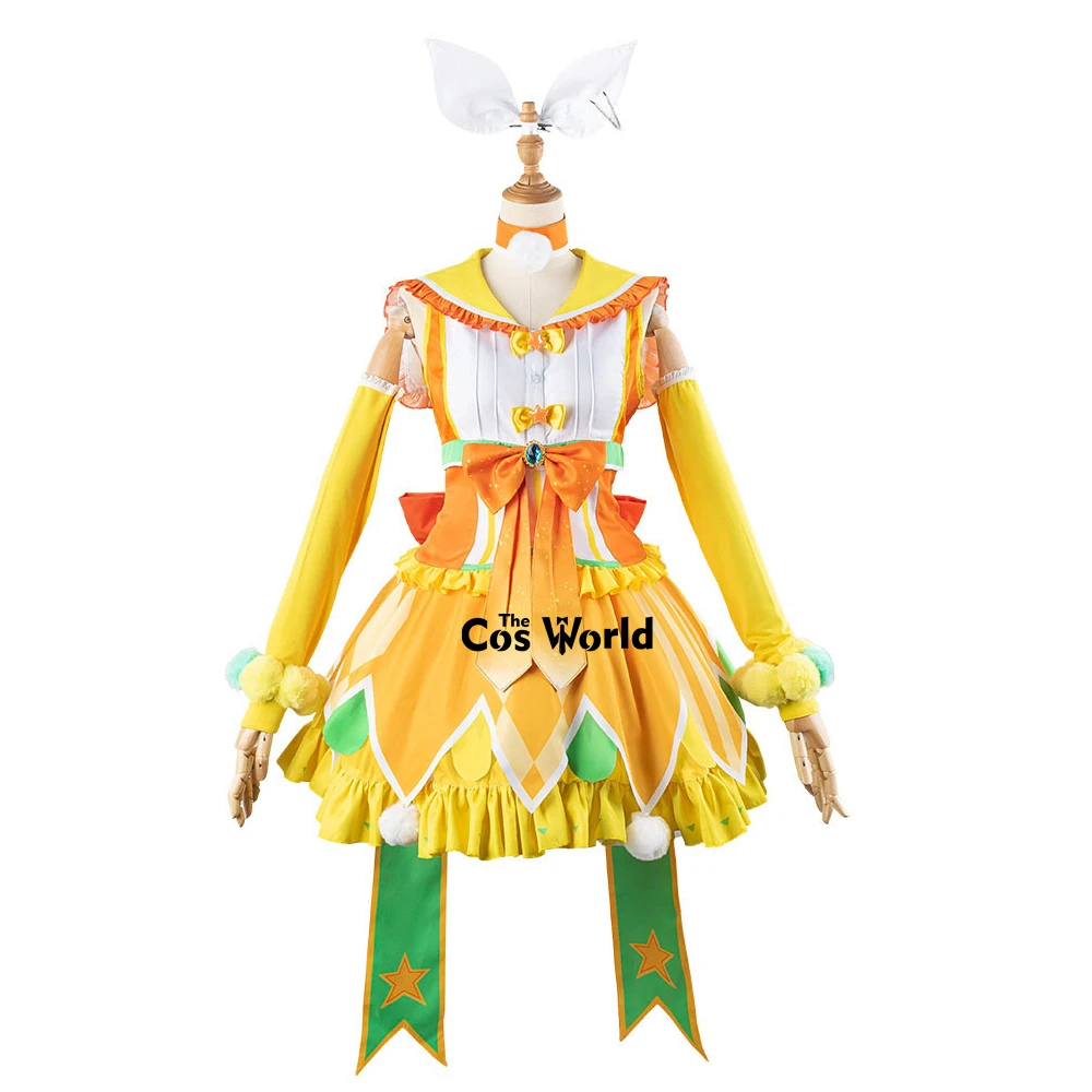 Проект Sekai красочный сценический подвиг Рин Лен виртуальной певицы костюмы для