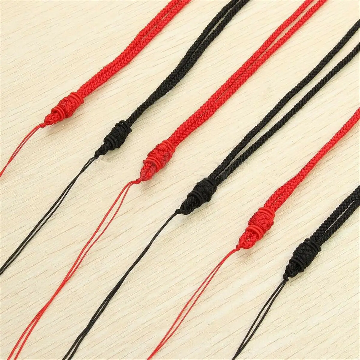 

10PCS Handmade Knotted Love Rope String Necklace For Jade Pendant Beads