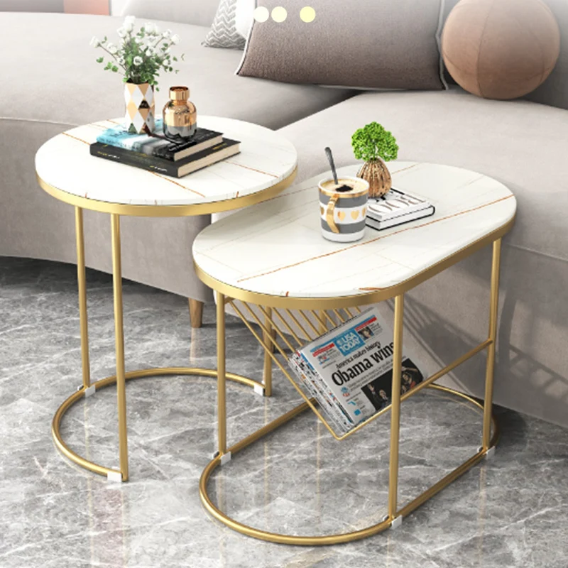 Роскошные овальные журнальные столики книги большие маленькие консольные