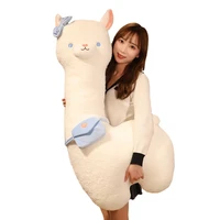 giant alpaca cushion hug stuffed animal stuffed sheep plush toy thicken back cushion cute soft alpaca plushie gifts for child