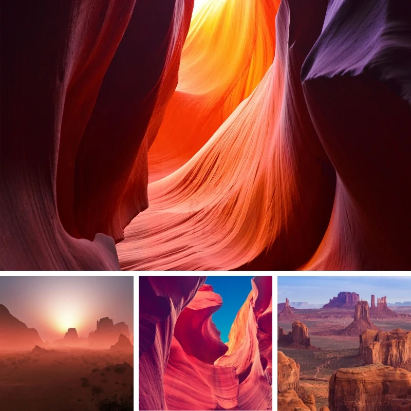 

2022 New Natural Scenery 5D Diamond Painting Art Mosaic Desert Plateau Fantasy Majestic Environment DIY Home Decor Novelties