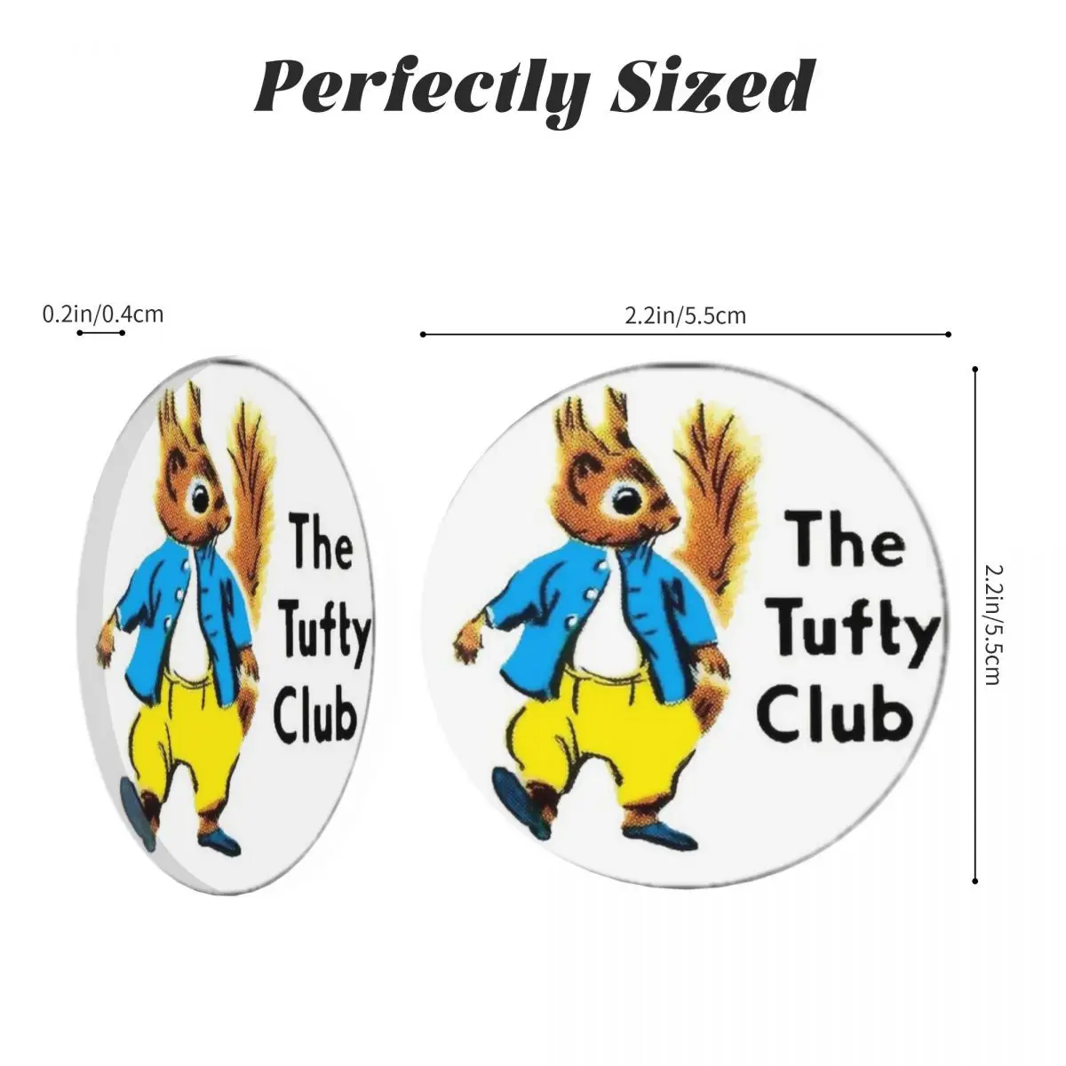 Магниты для холодильника The Tufty Club Badge
