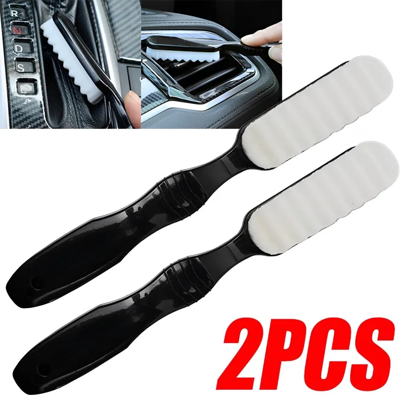 

Car Interior Detailing Brush Auto Dashboard Panel Leather Roof Duster Ultra-soft Cleaning Brushes Micro-nano Dense Cleaner Tools
