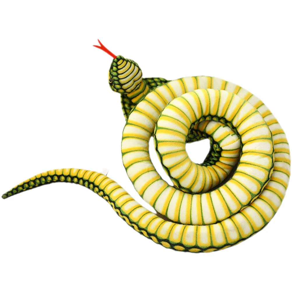 

Бытовые набивные животные, очаровательные детские игрушки, декоративная игрушка-змея, Детские поставки