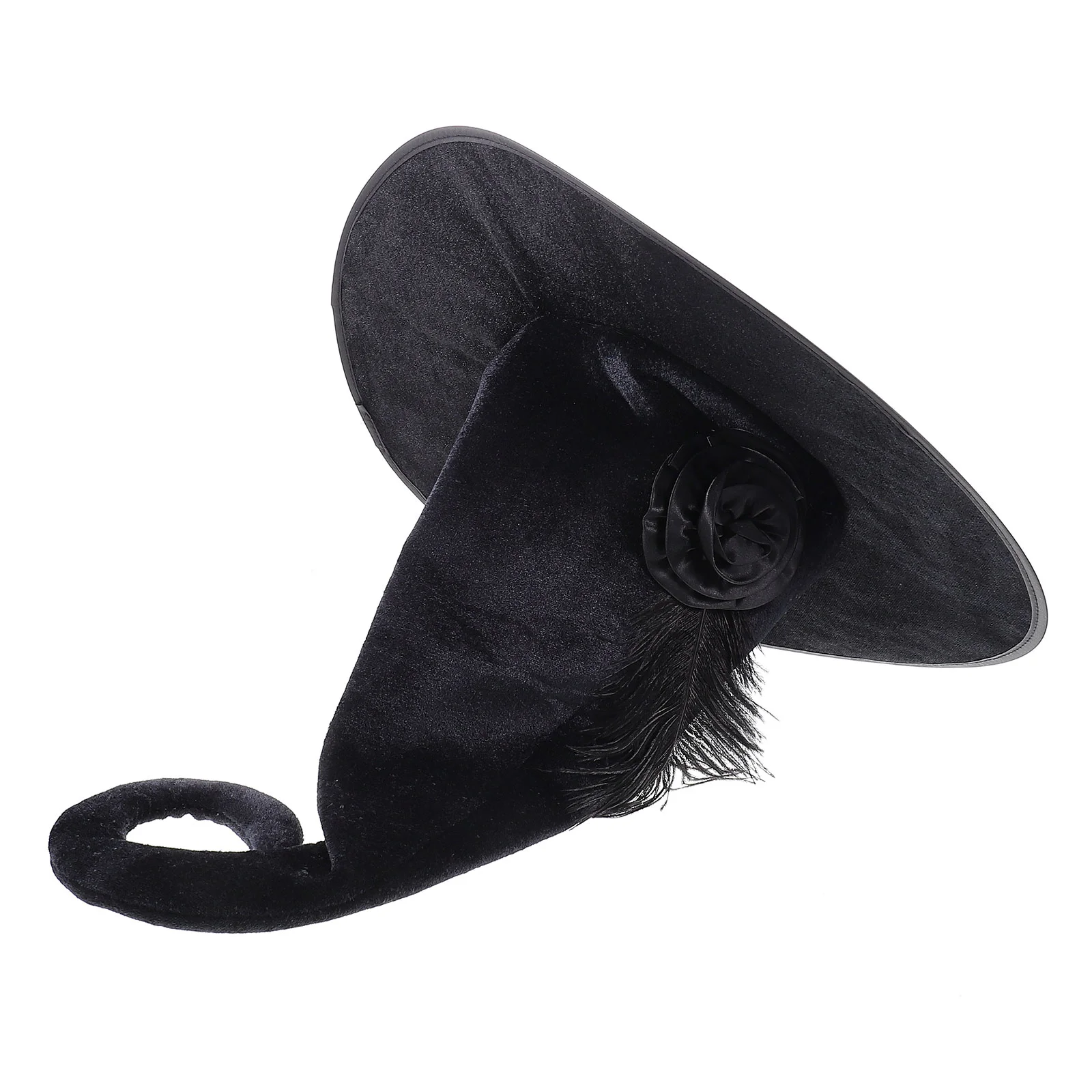 Аксессуары для костюма ведьмы шляпа выступлений маскарадный волшебник женские