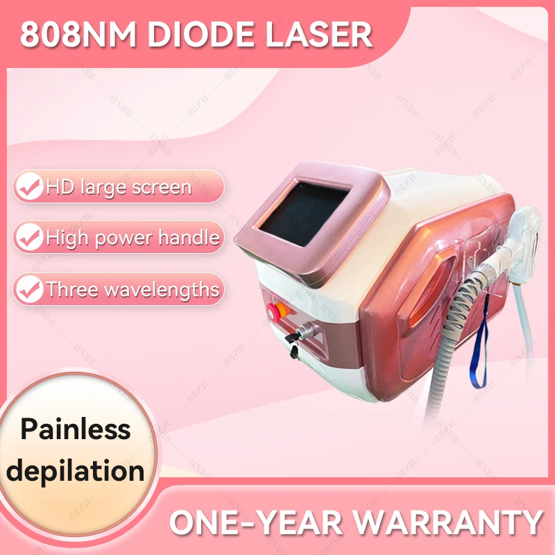 

2023 Portable 808nm755nm1064nm Diode Painless Laser Hair Removal Equipment Three Wavelength Skin Rejuvenation Machine Hot Sale