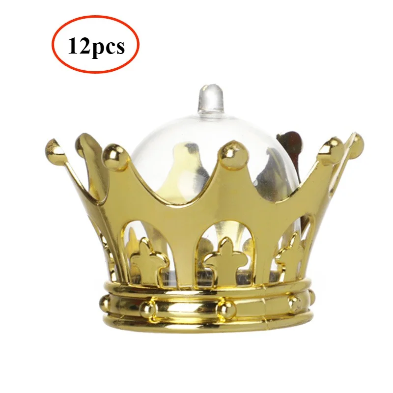 

Золотые короны для конфет (12 шт)