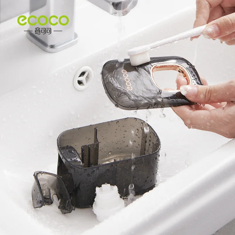 ECOCO автоматический дозатор зубной пасты пыленепроницаемый держатель щетки