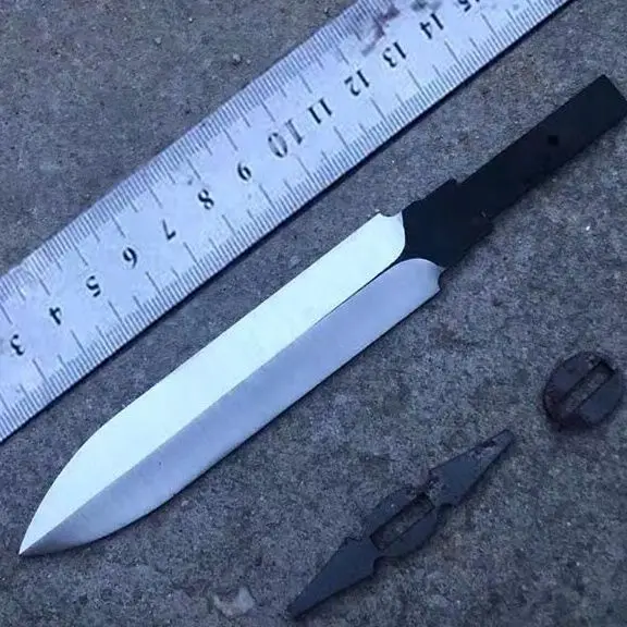 

1piece VG10 Sandwich Damascus steel for DIY exquisite knife Making Wave Pattern steel Knife blade blank has been Heat Treatment