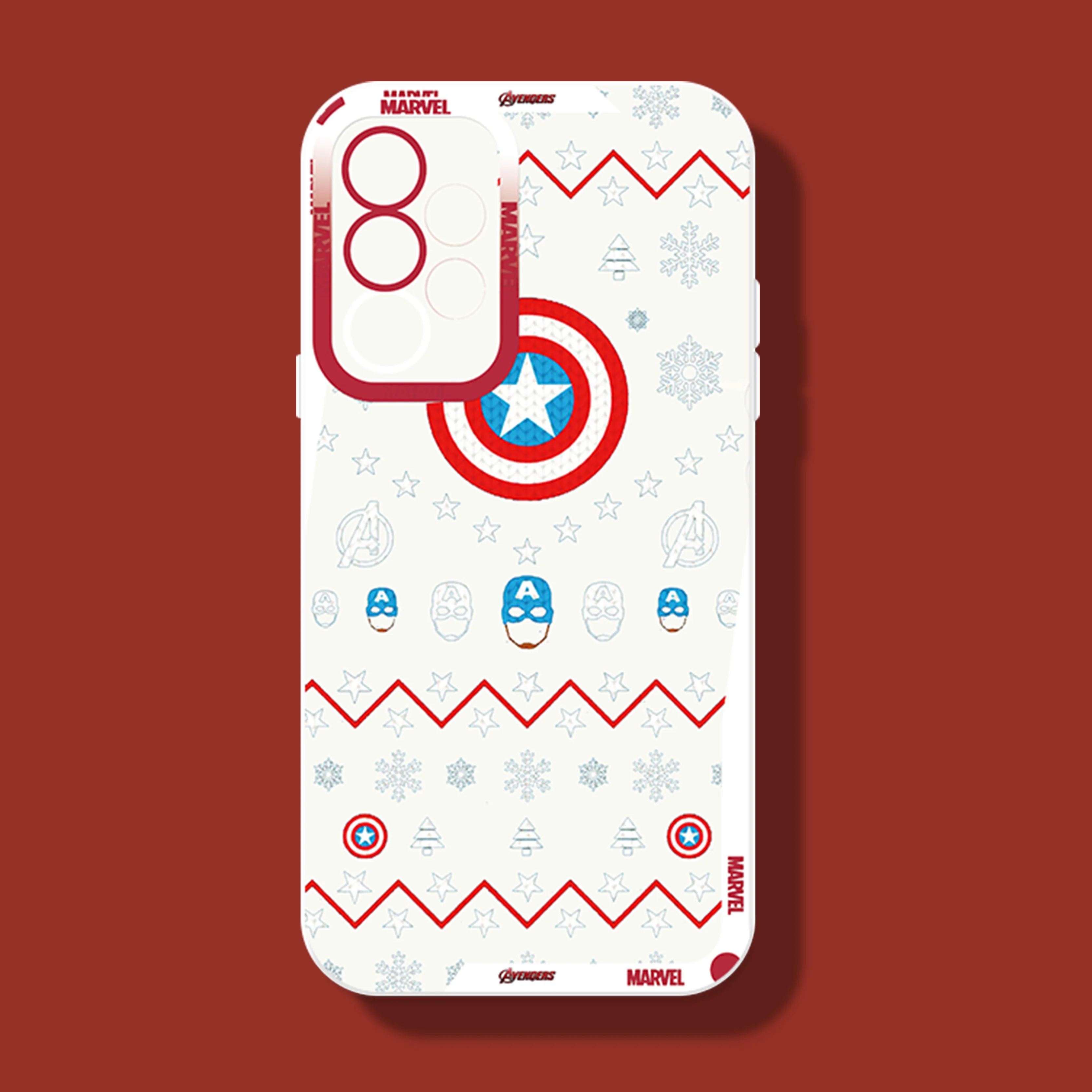 

Cute Marvel Cartoon Logo For Samsung Galaxy A03 A04E A23 A22 A21S A20S A10S A03S A02 4G 5G Angel Eyes Phone Case