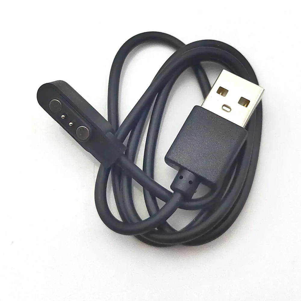 

2-Контактный USB DC Магнитный зарядный кабель 2,54 шаг usb pogo pin Магнитный зарядный кабель штекер для умных часов GT88 G3 KW18 Y3 GT68