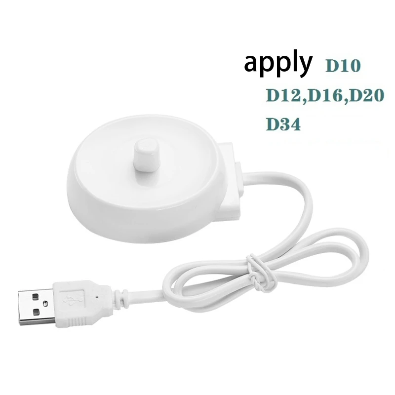USB зарядная док-станция для электрической зубной щетки, зарядная подставка для D12, D10, D16, D20, D29, OC20, D34, D36, D12513K, D10513K, S12, S18