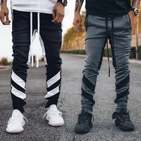 new hot sale mens jogging cargo pants casual hip hop zip pocket mens pants sports pants streetwear pants 2022