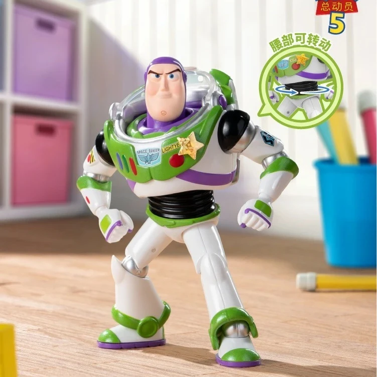 Фото Новые фигурки TOPTOY из «Истории игрушек 5: Вечные друзья» в слепых коробках: Базз Лайтер, Джесси, Вуди. Милые аниме-фигурки в таинственных коробках. Игрушки-подарки. №2