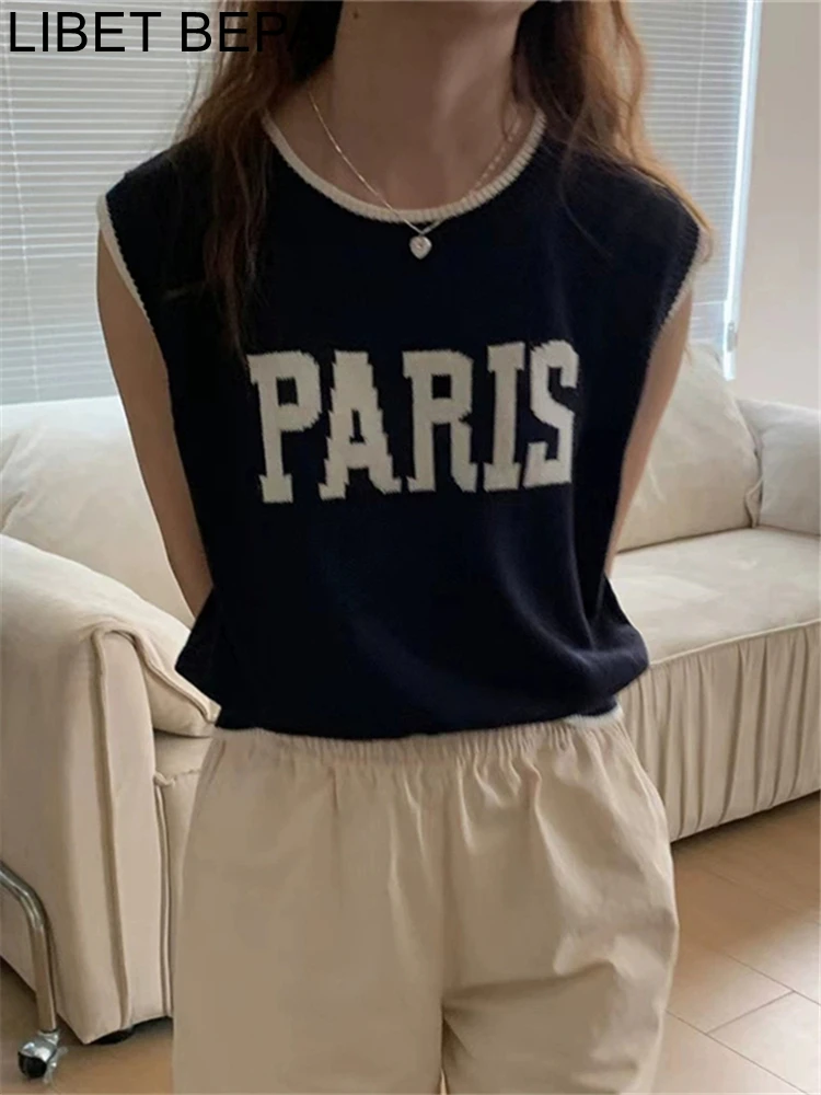 Новинка 2023 винтажный Модный жилет SWV5536JX в Корейском стиле элегантные женские