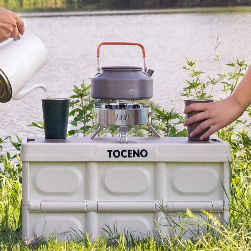 Туристическая газовая плита очень большая Портативная Складная для пикника с