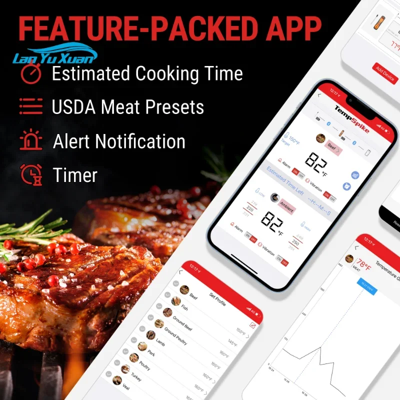 Термометр для мяса ThermoPro TempSpike 500FT