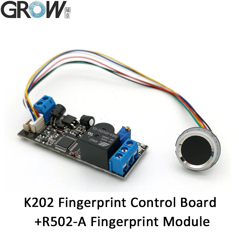 Плата управления отпечатками пальцев Grow K202