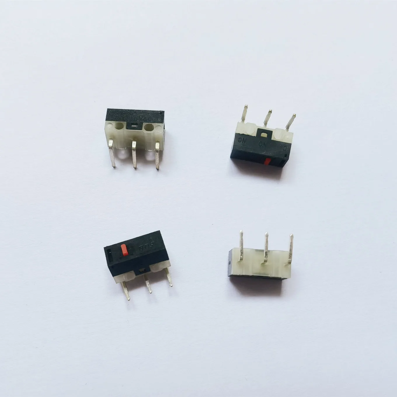 

Оригинальная bbj крюк мышь микро переключатель Боковая кнопка Микро Кнопка красная точка левый изгиб ножка 2A 125V AC