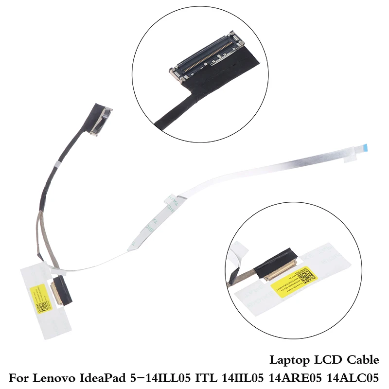 

Laptop LCD Screen Cable Notebook Display Screen Flex Cable For Lenovo IdeaPad 5-14ILL05 ITL 14IIL05 14ARE05 14ALC05