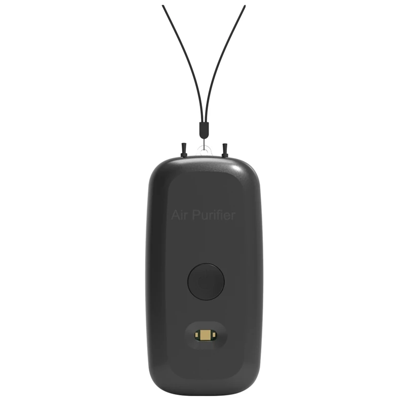

New Personal Wearable Mini Portable 1200 Mah Battery 150 Million Negative Ion Generator Hanging Neck Air Purifier