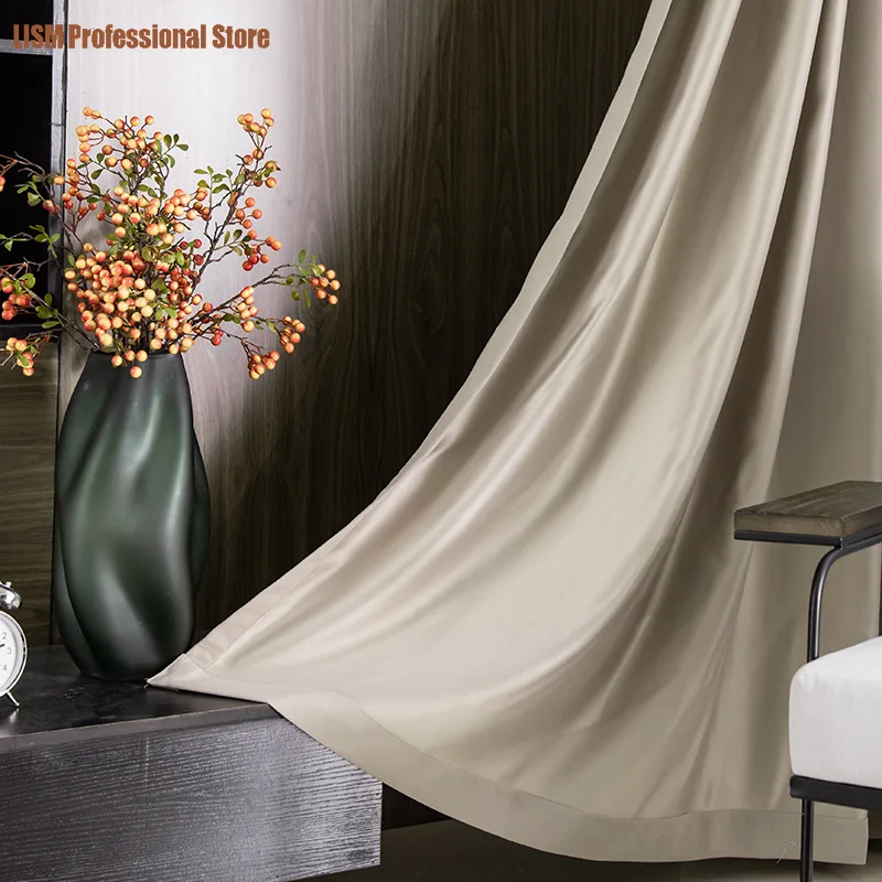 

Curtains for Living Room Dining Bedroom Chenille Full Blackout Luxury Soundproofing Windows Door Kitchen