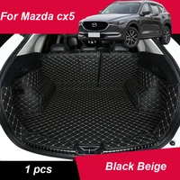 car trunk mats for mazda cx5 2013 2014 2015 2016 2017 2018 2020 2022 anti dirty protector tray cargo liner accessories styling