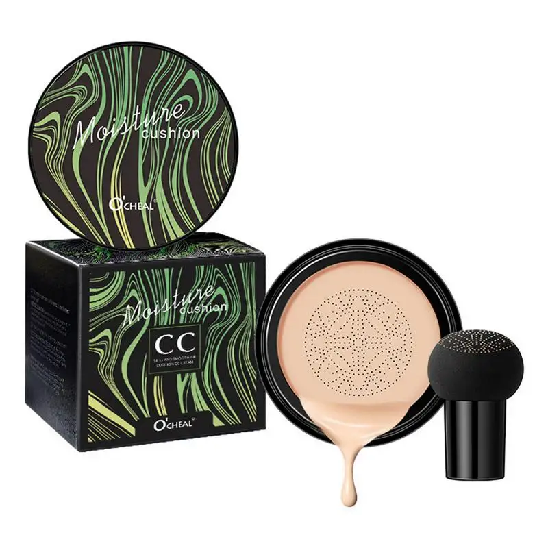 

Magic Foundation Mushroom Head Air Cushion C C Cream Waterproof Brighten Foundation Cream Women Base Makeup Face Cosmetics