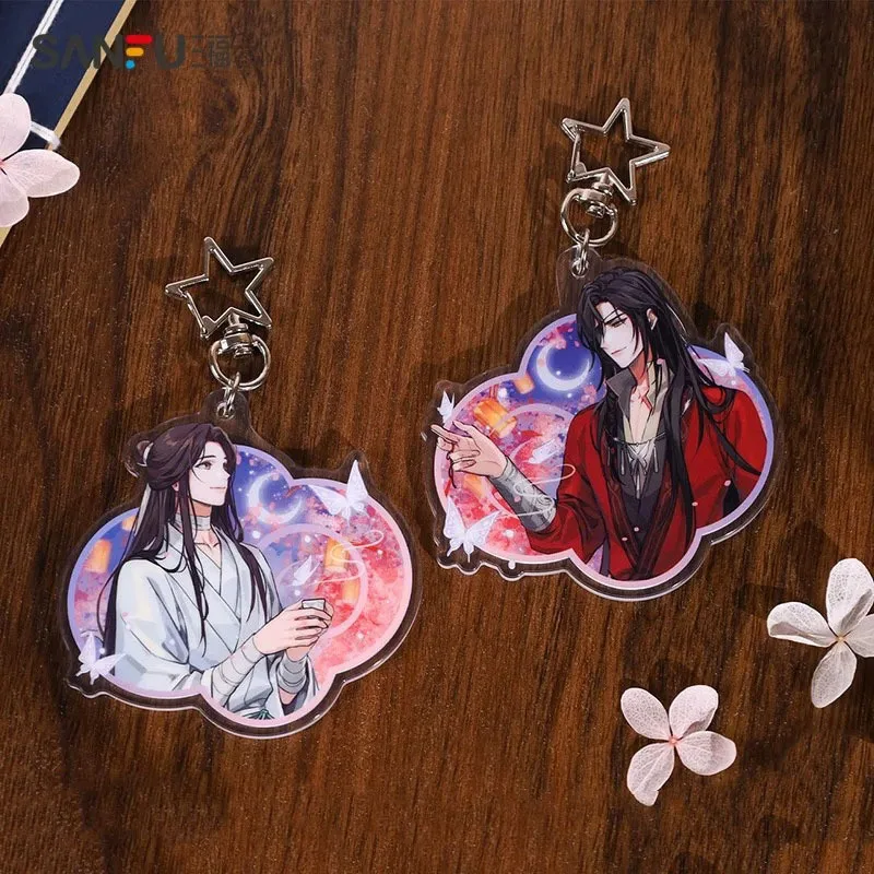 Аниме Tian Guan Ci Fu TF Xie Lian Hua Cheng акриловый брелок-подвеска игра милый подарок для