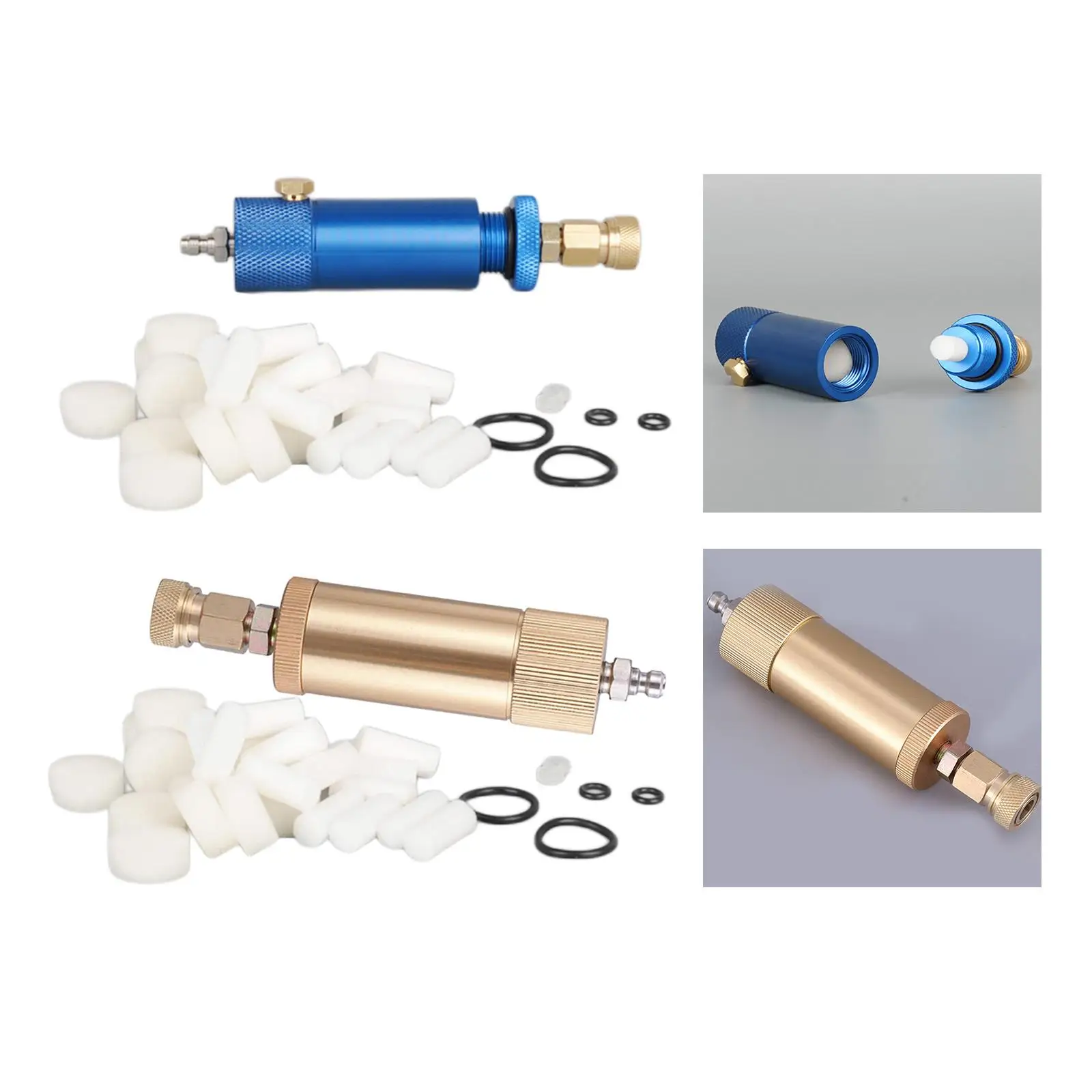 Сепаратор воды-масла 30 МПа с внутренней резьбой и наружной сепаратором 80