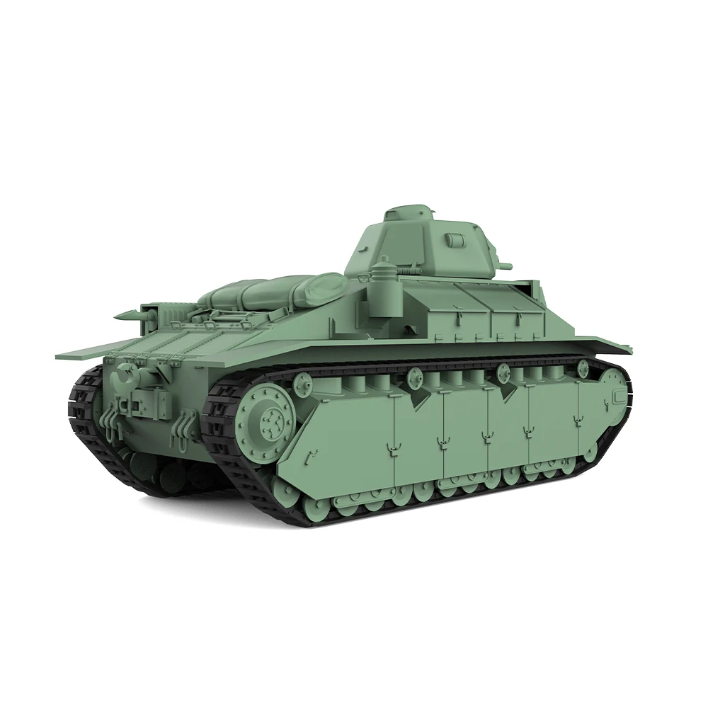 ССМОДЕЛЬ СС 144658 1/144 Комплект военной модели France Chare D2 Light Tank