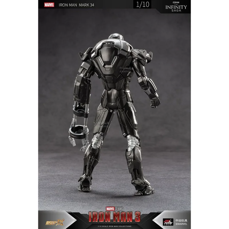Фото Игрушка-фигурка Zhongdong Toys: Оригинальная подвижная модель Железного Человека Marvel Avengers MK34 №4