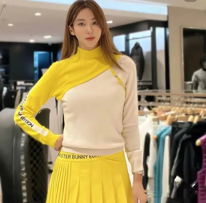 

2023 Golf New Women's Long Sleeve Spring and Autumn Top Shirt