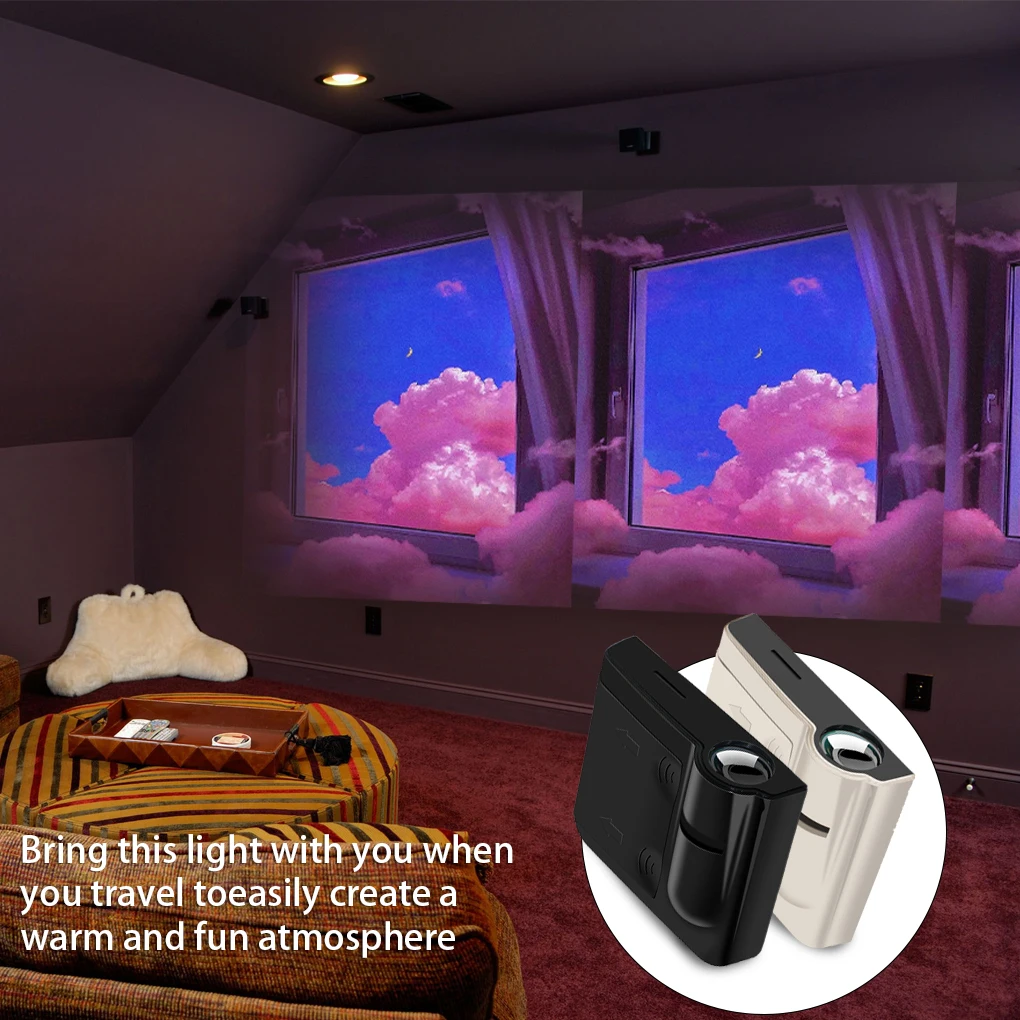 

Projection Lamp Background Atmospheres Party Indoor Wall Projector Light Battery Operated Lighting Photo Beige Type 2