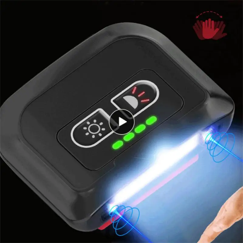 

USB Charging Headlights Portable Headwear Charging Induction Waterproof Hat Brim Lamp Outdoor Camping Riding Bicycle Accessories