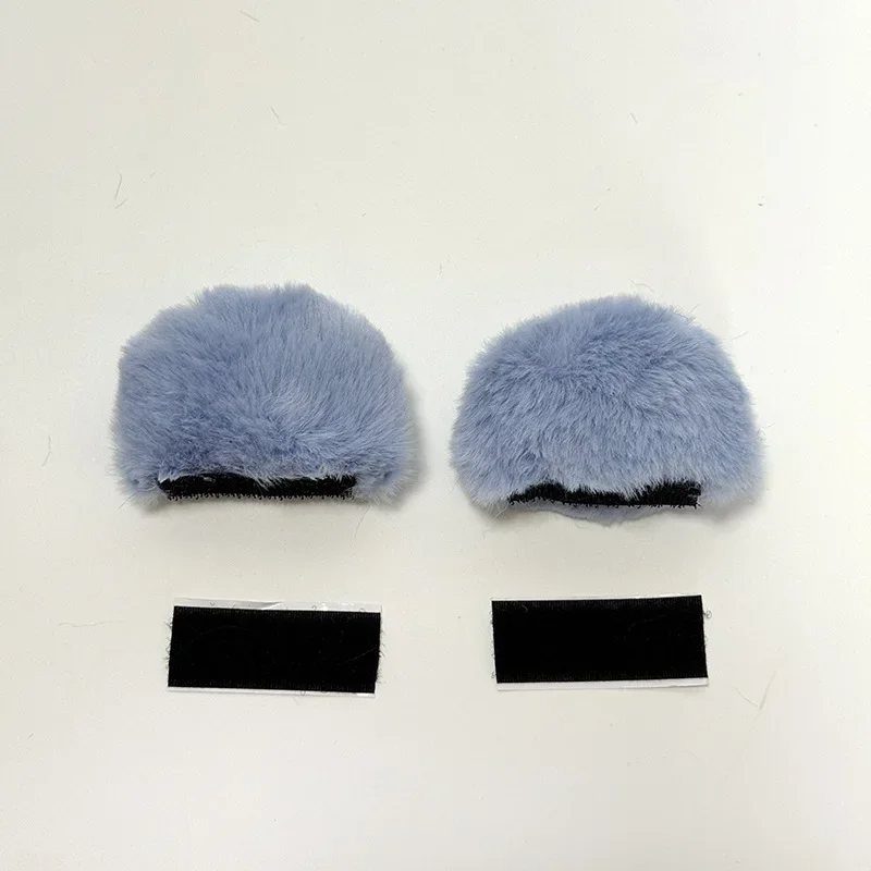 Украшения для мотоциклетного шлема плюшевые кошачьи уши аксессуары оптовая