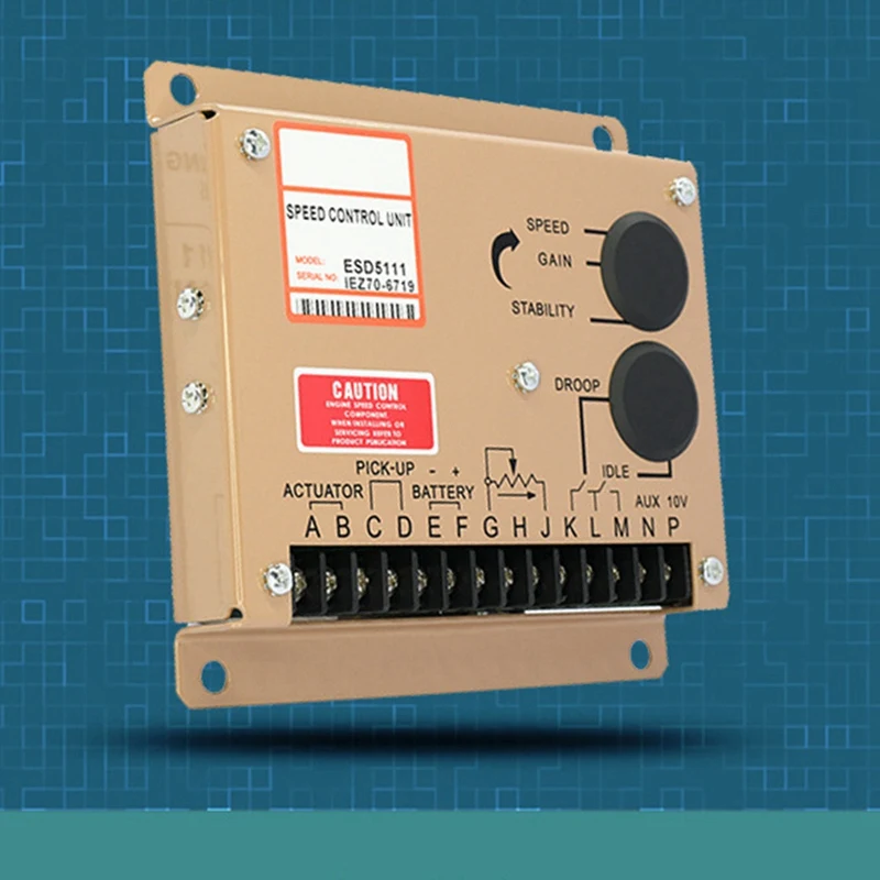 Регулятор скорости двигателя ESD5111 контроллер регулировки сырой нефти и