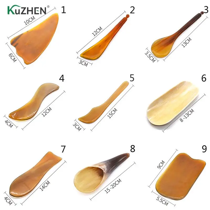 Натуральный камень смола янтарь гуа-Ша массаж скребок для лица шеи пчелиный воск