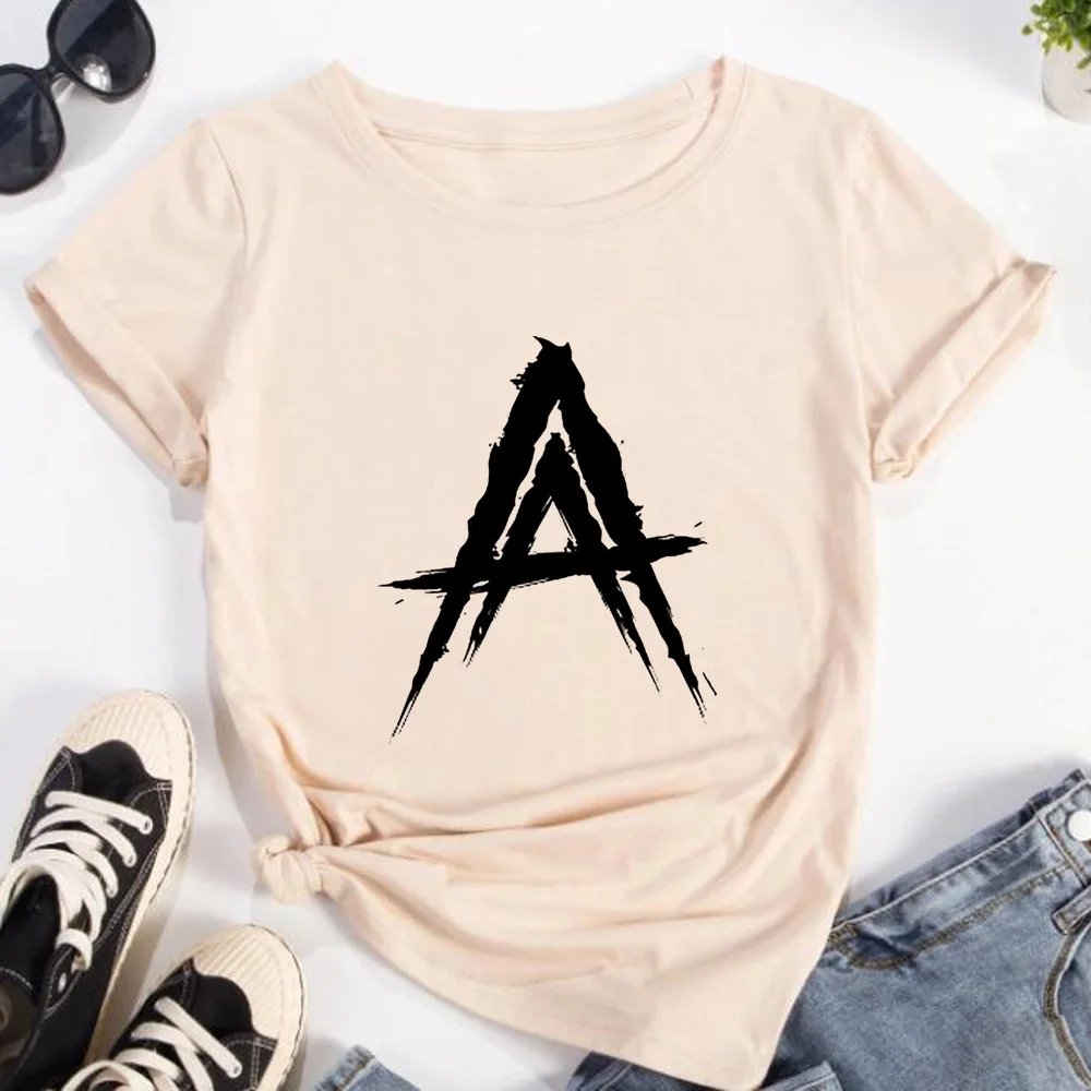 Женская Аниме-футболка с принтом манги